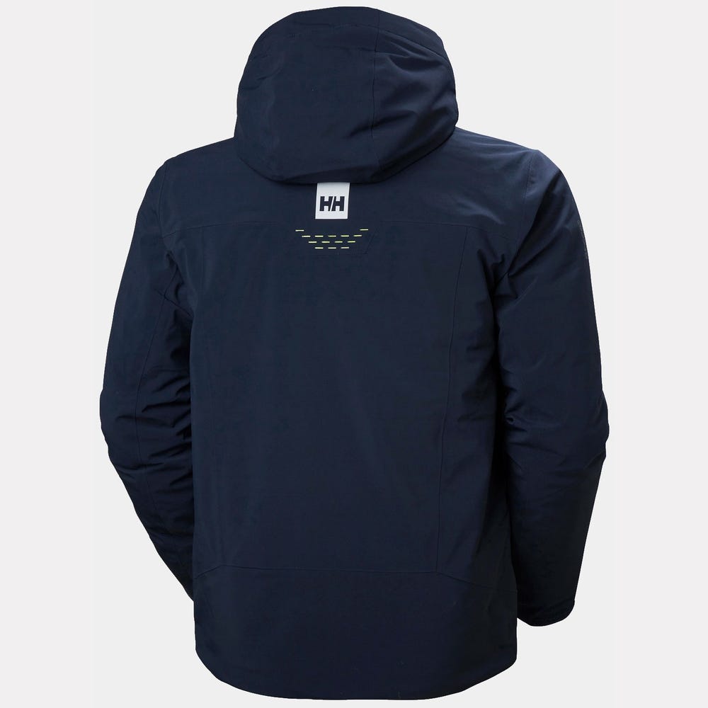 Men's Insulated Ski Jacket - Dark Blue