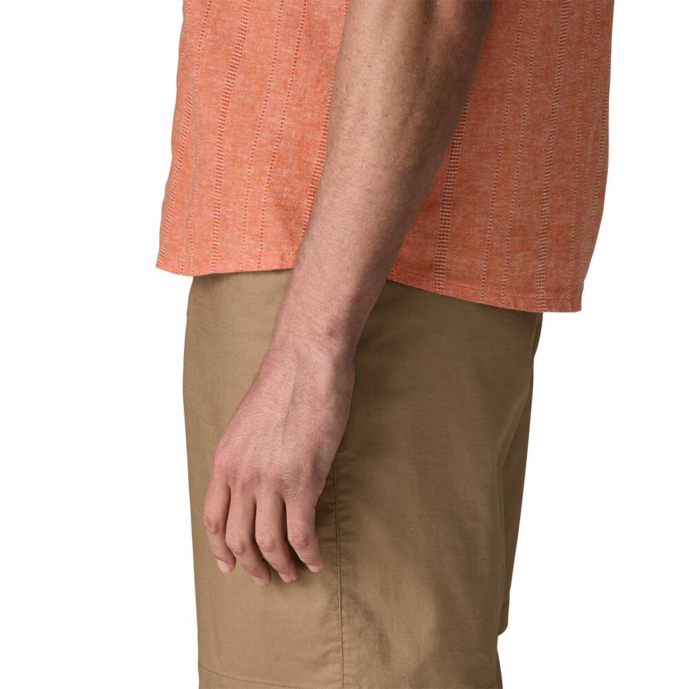 Men's Hemp Cotton Button-Up Shirt - Stone
