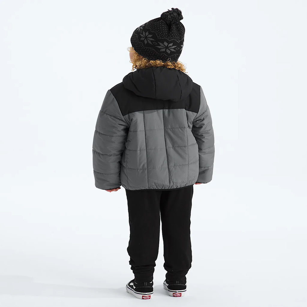 Boys' Reversible Hooded Jacket - Gray
