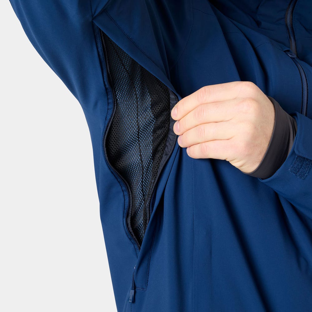 Men's Insulated Ski Jacket - Dark Blue