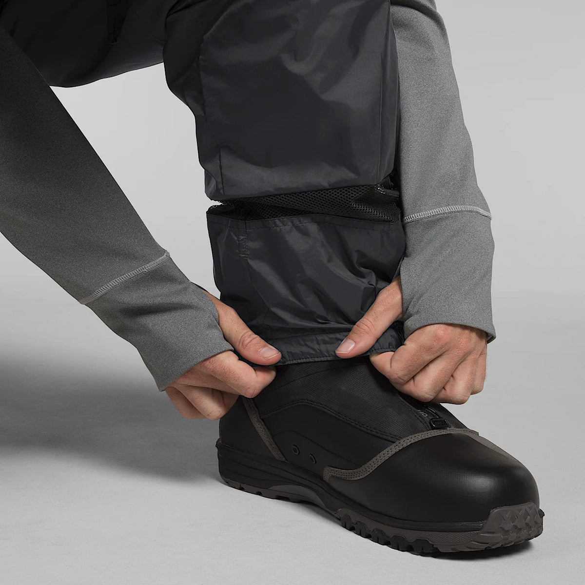 Men's Insulated Snow Pants - Gray
