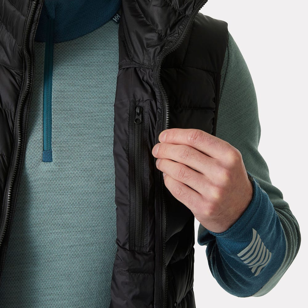 Men's Packable Down Vest - Black