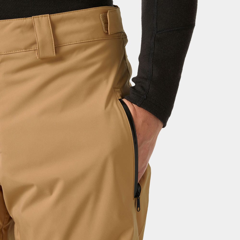 Men's Insulated Ski Pants - Gray Green