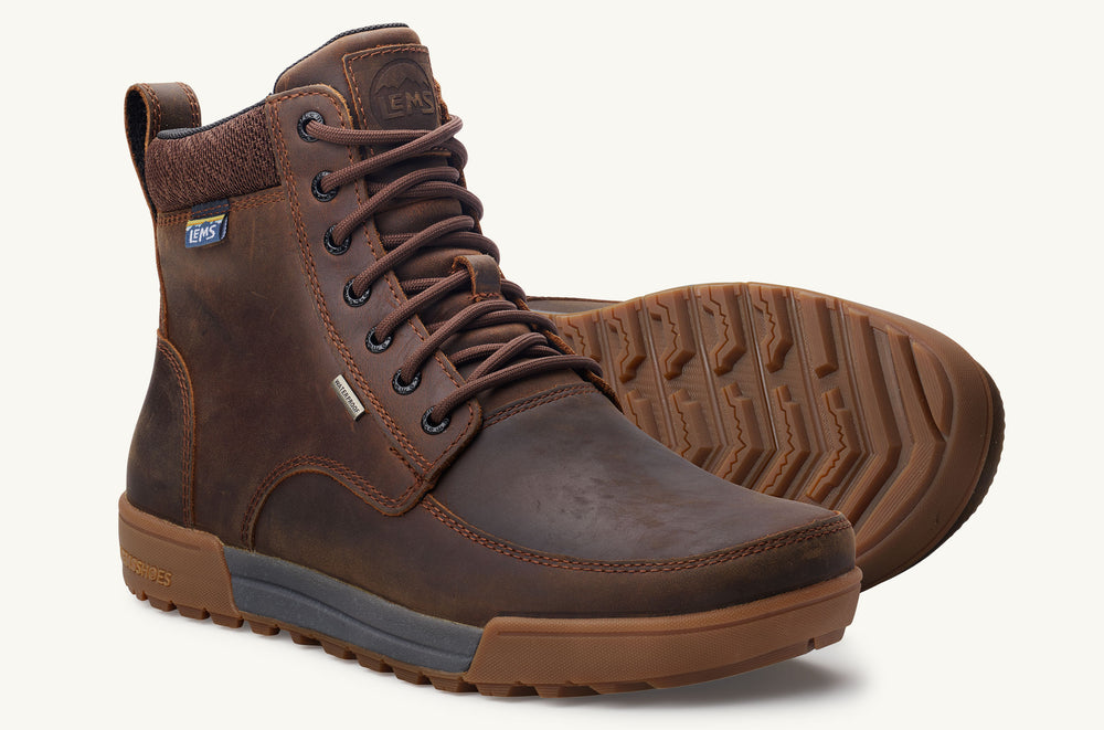Men's Waterproof Hiking Boot - Brown