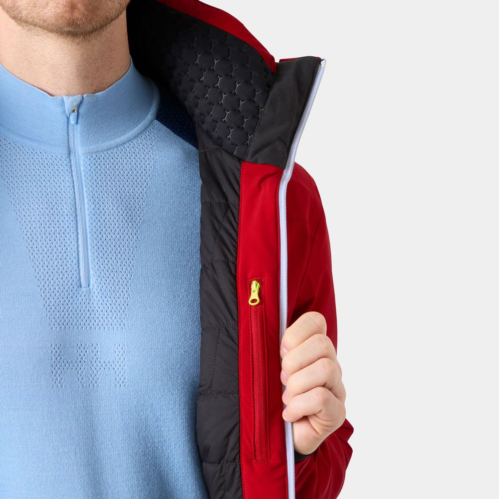 Men's Insulated Ski Jacket - Dark Blue