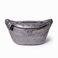 Vegan Leather Belt Bag - Platinum