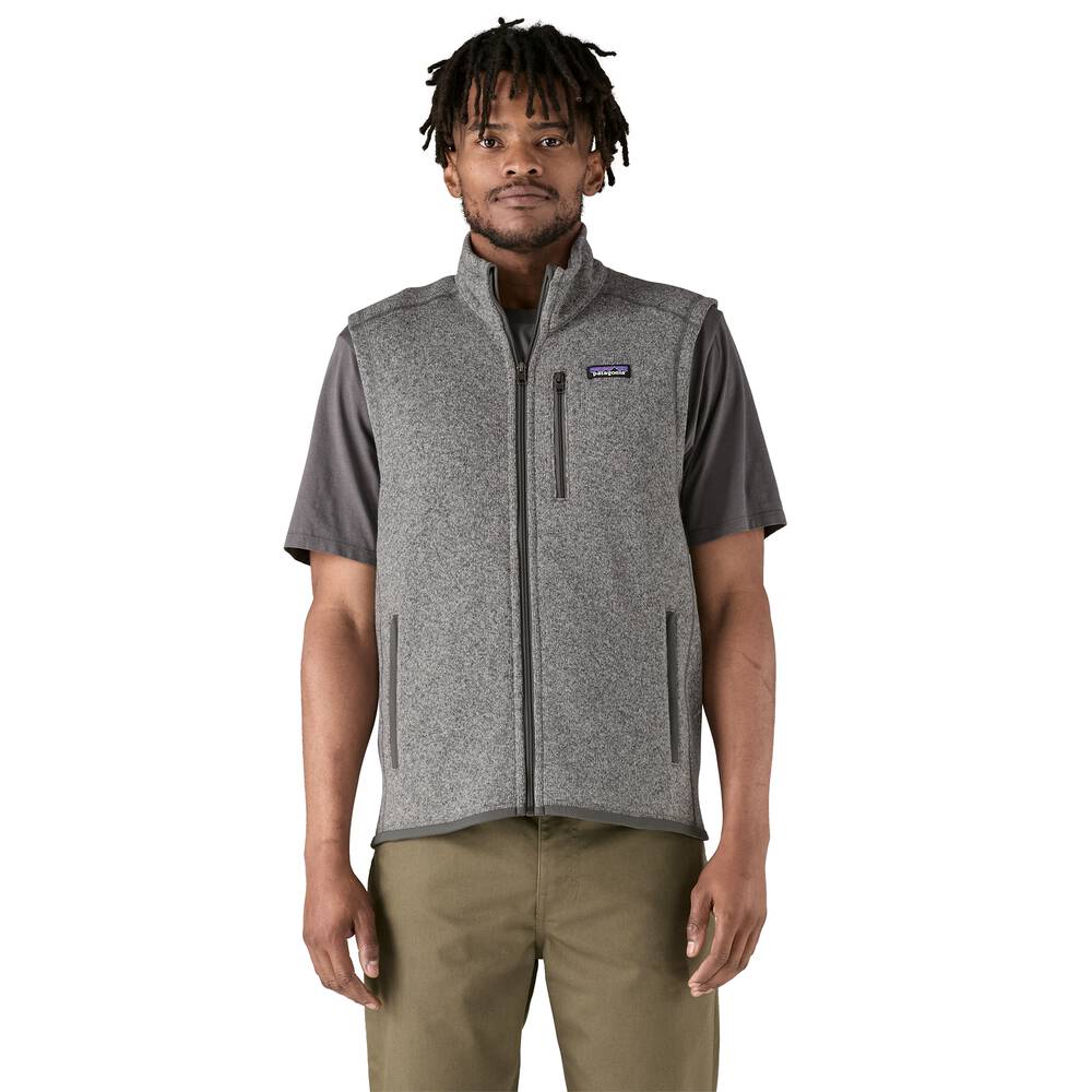 Men's Full-Zip Knit Fleece Vest - Navy