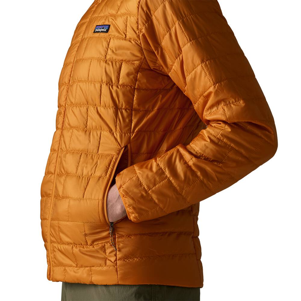 Men's Insulated Hooded Jacket - Brown