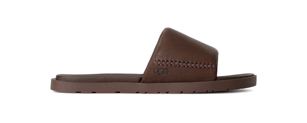 Men's Leather Slide Sandal