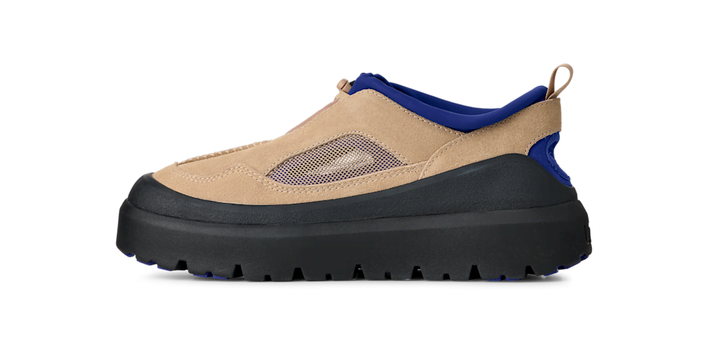 Men's Suede Mesh Hybrid Shoe - Chestnut