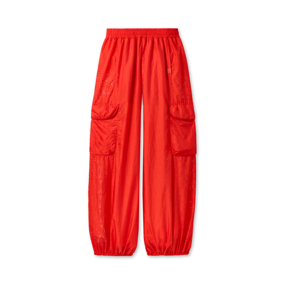 Women's Balloon Cargo Pants - Lobster