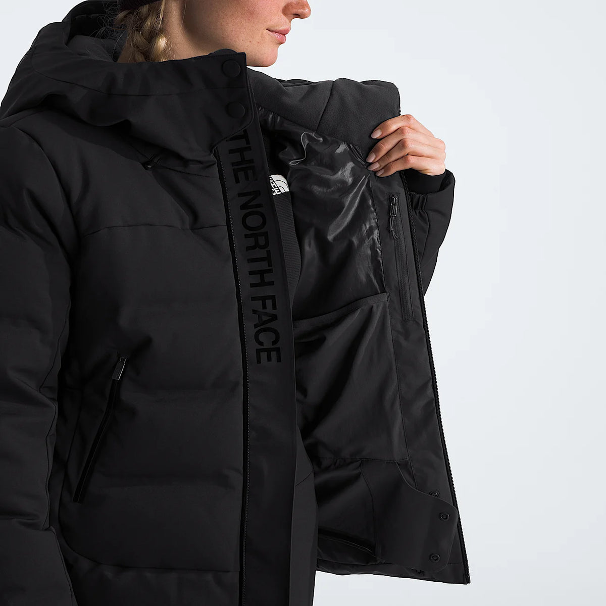 Women's Down Ski Jacket - Black