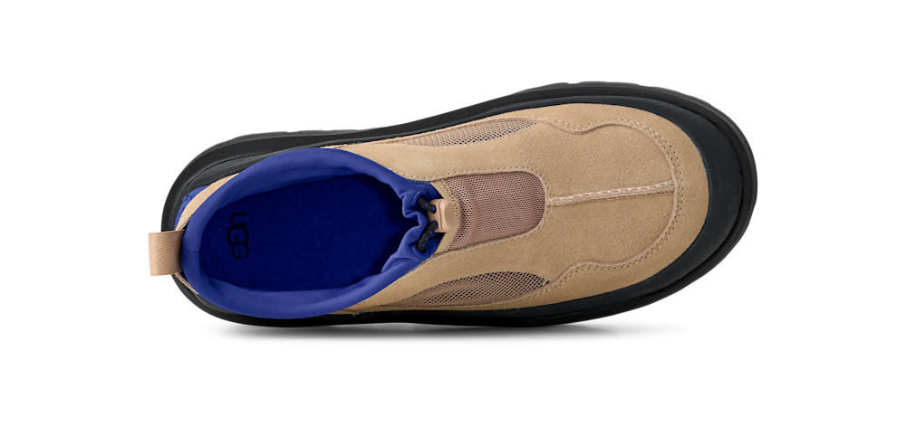 Men's Suede Mesh Hybrid Shoe - Chestnut