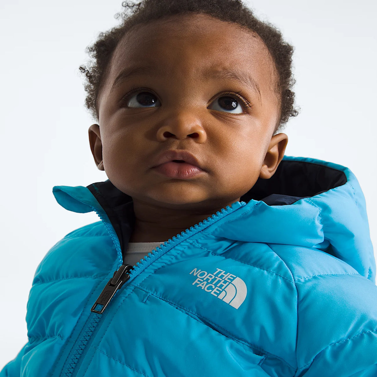 Baby Reversible Hooded Jacket - Blue