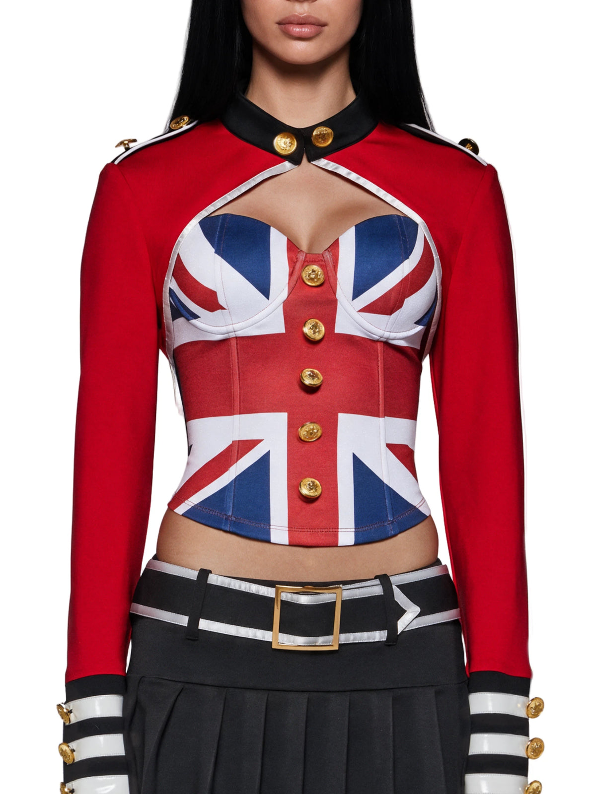 Royal Guard Corset Costume - Red