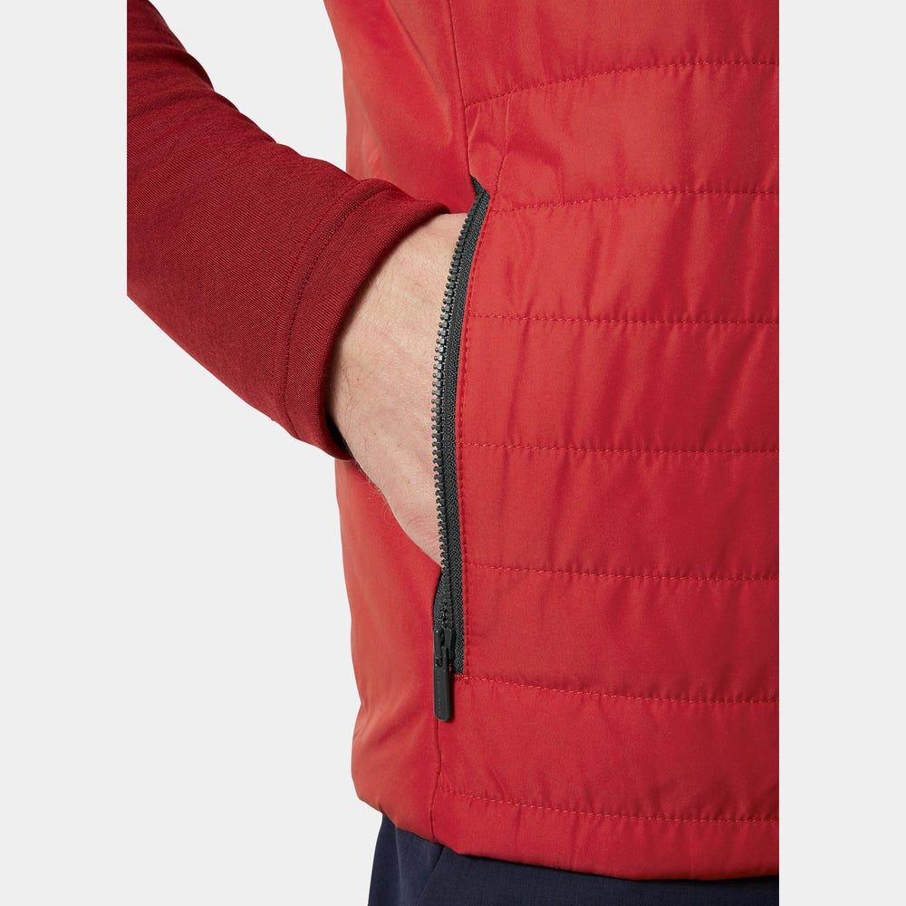 Men's Insulated Sailing Vest - White