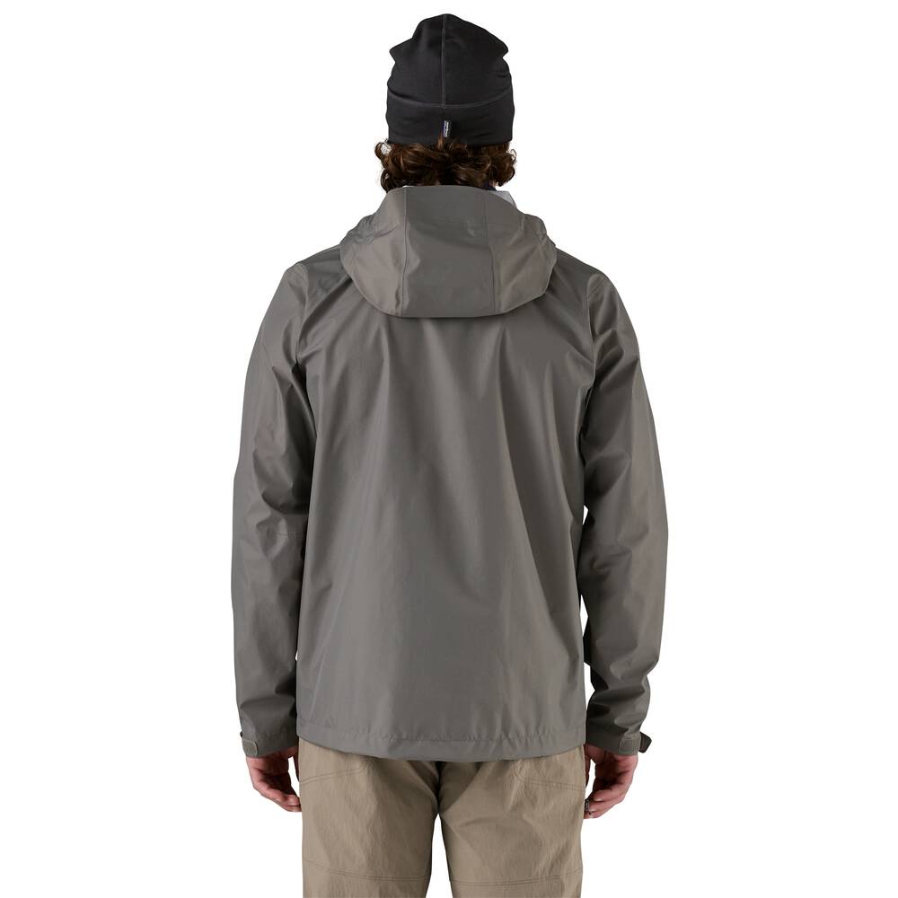 Men's 3-Layer Waterproof Rain Jacket - Gray