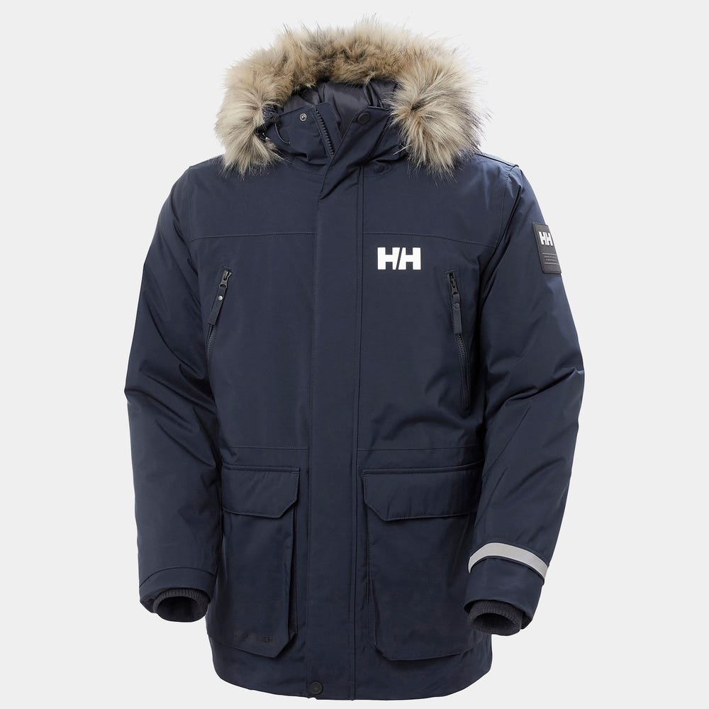 Men's Insulated Waterproof Parka - Gray Green