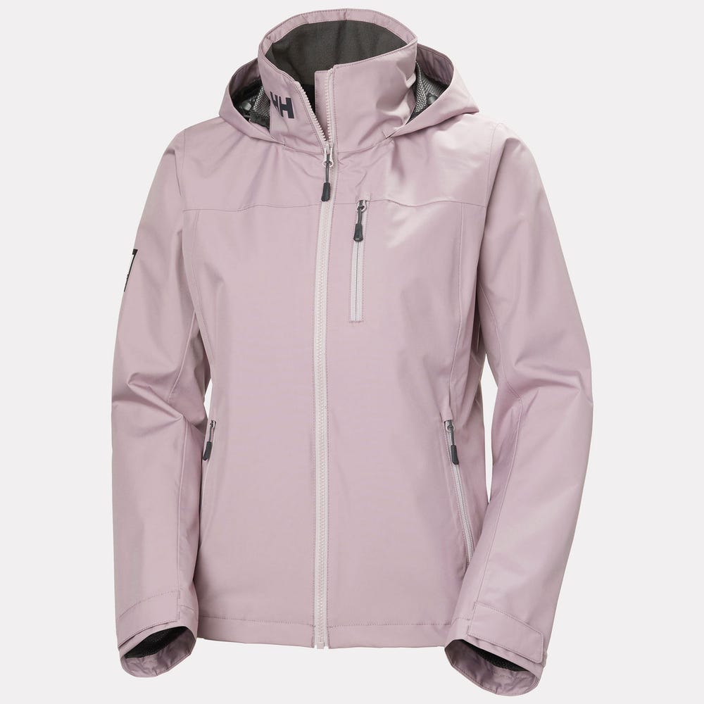 Women's Hooded Sailing Rain Jacket - Black