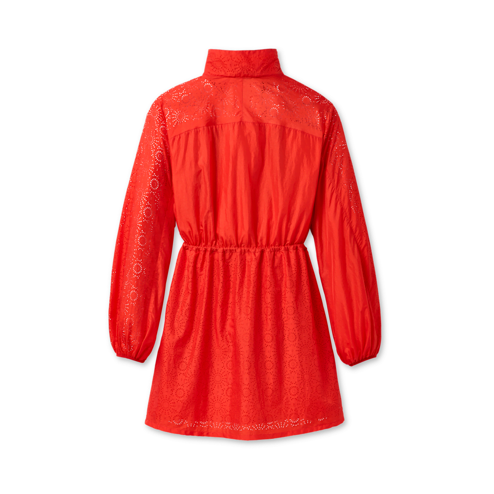 Women's Lightweight Zip-Front Dress - Pink