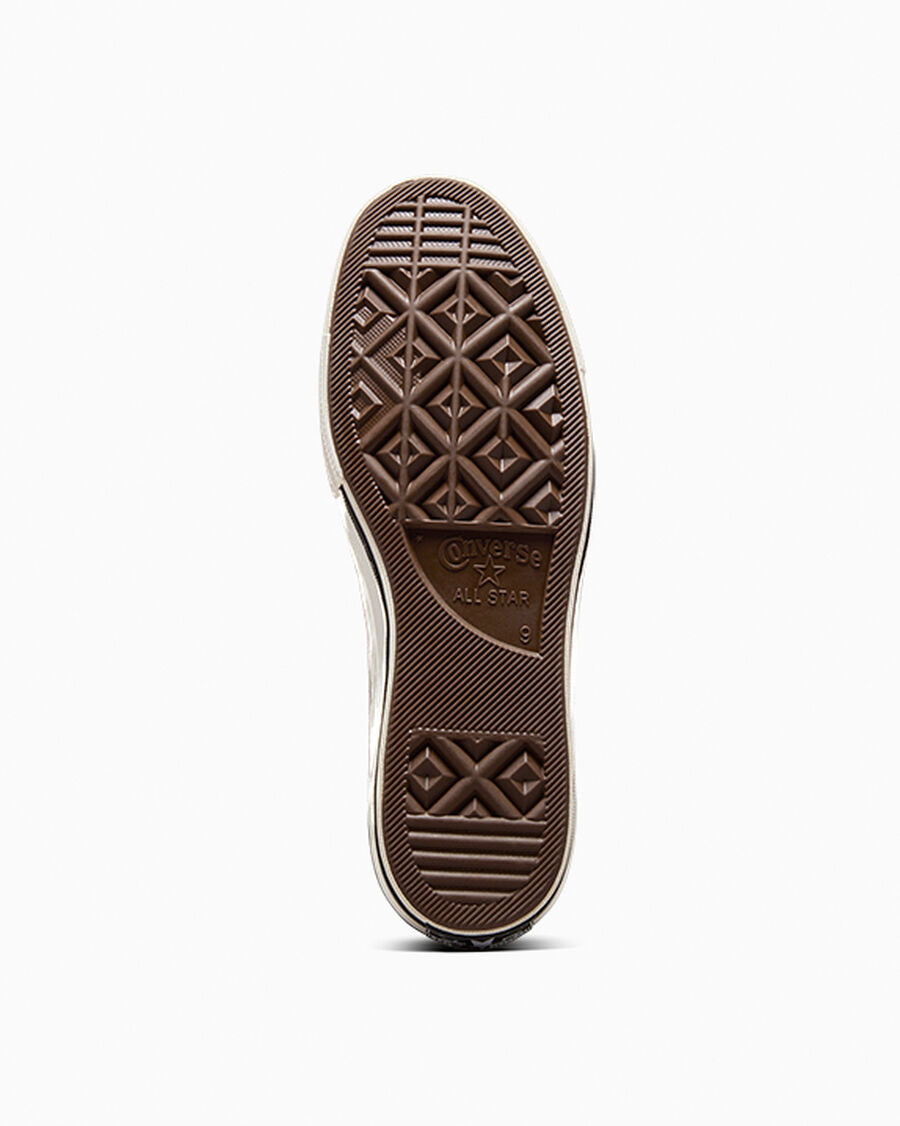 Canvas Low Top Sneakers - Brown - Dark Root Brown Brown/Egret/Black