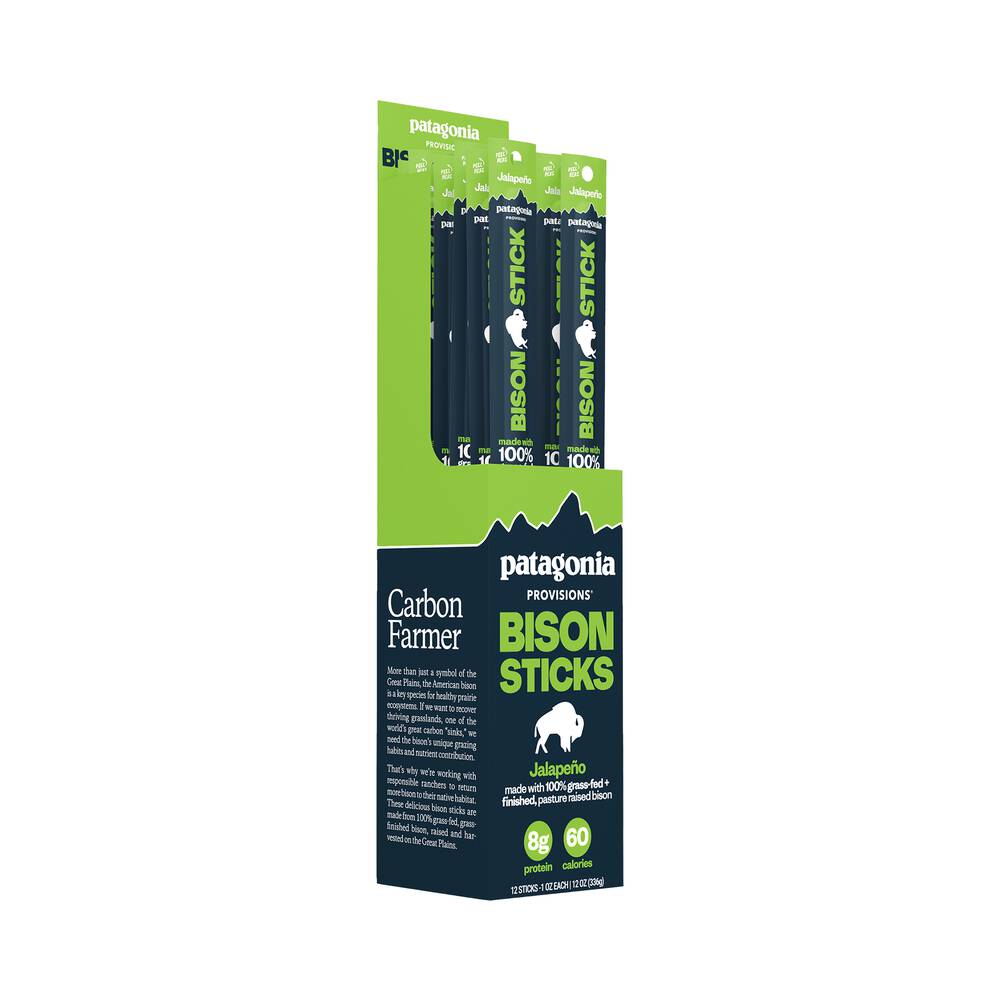 Jalapeño Bison Meat Sticks