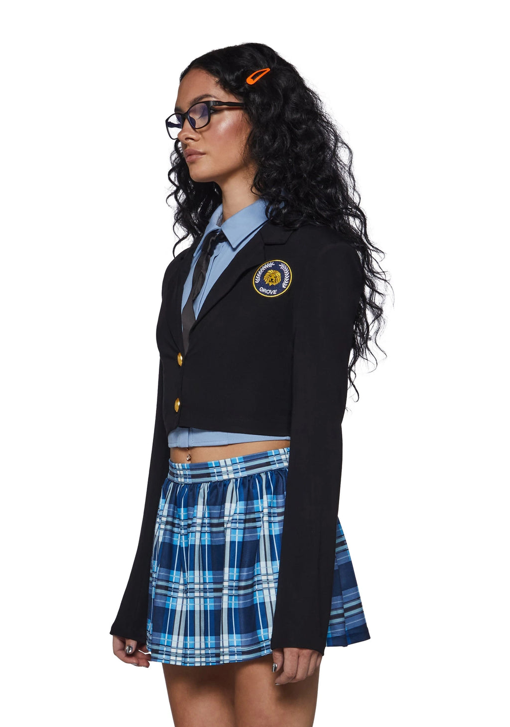 School Uniform Makeover Costume Set - Navy