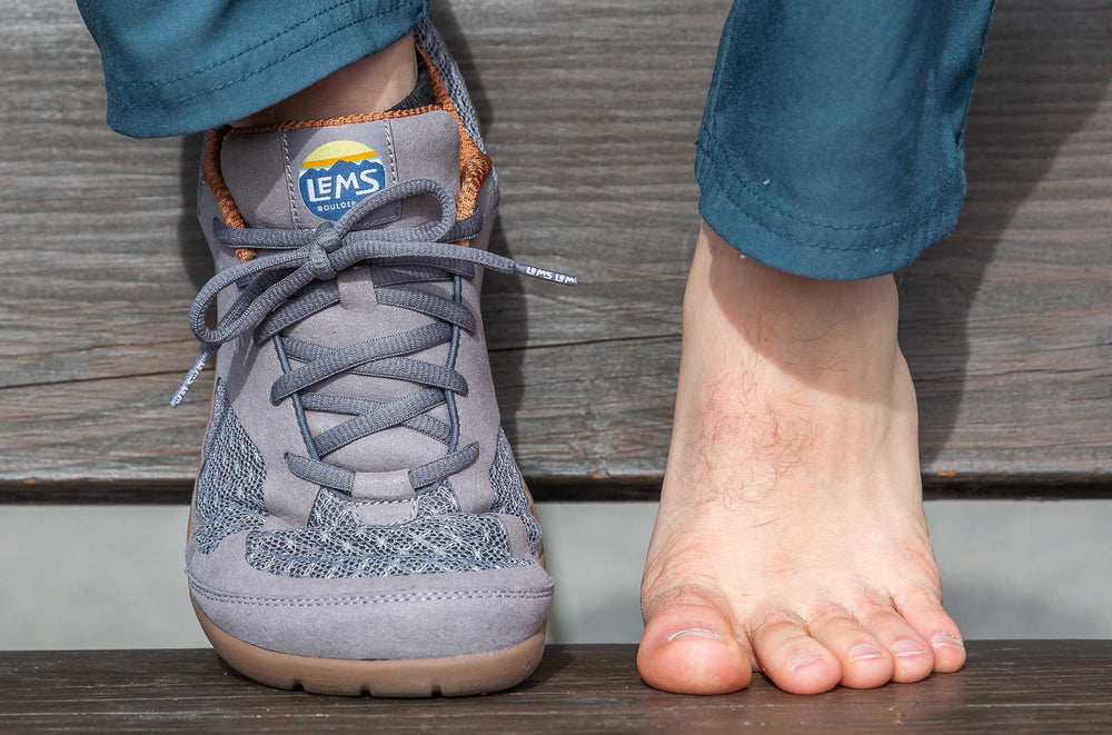 Minimalist Training Sneaker - Gray