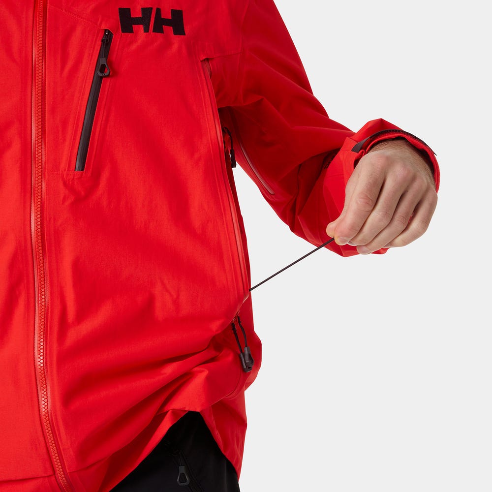 Men's 3-Layer Waterproof Shell Jacket - Blue