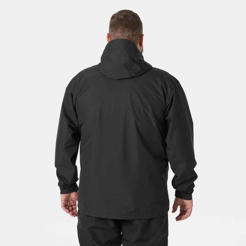 Men's Waterproof Rain Jacket - Mustard