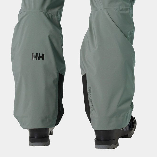Men's Insulated Ski Pants - Gray Green