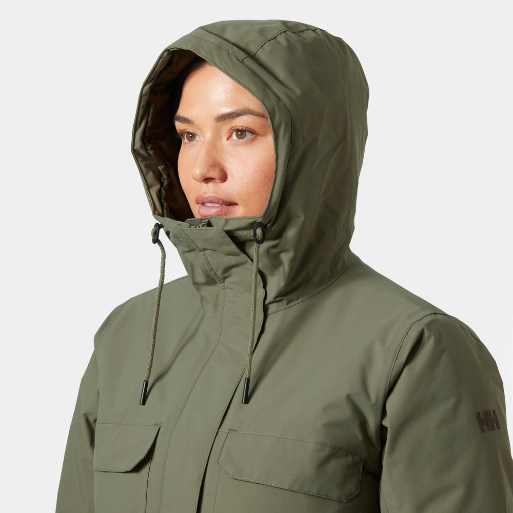 Women's Waterproof Insulated Parka - Black