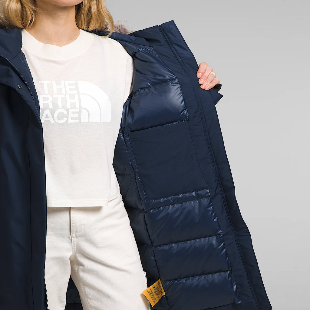 Women's Insulated Parka - Navy