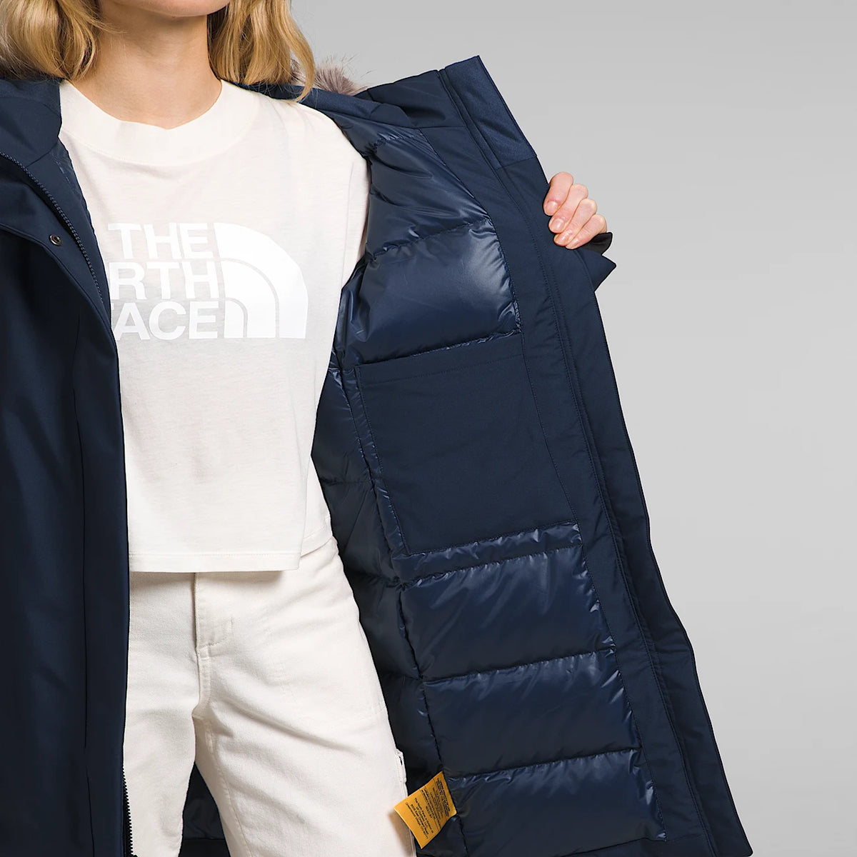 Women's Insulated Parka - Navy