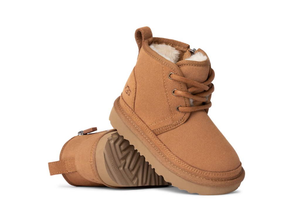 Toddler Suede Chukka Boots - Chestnut