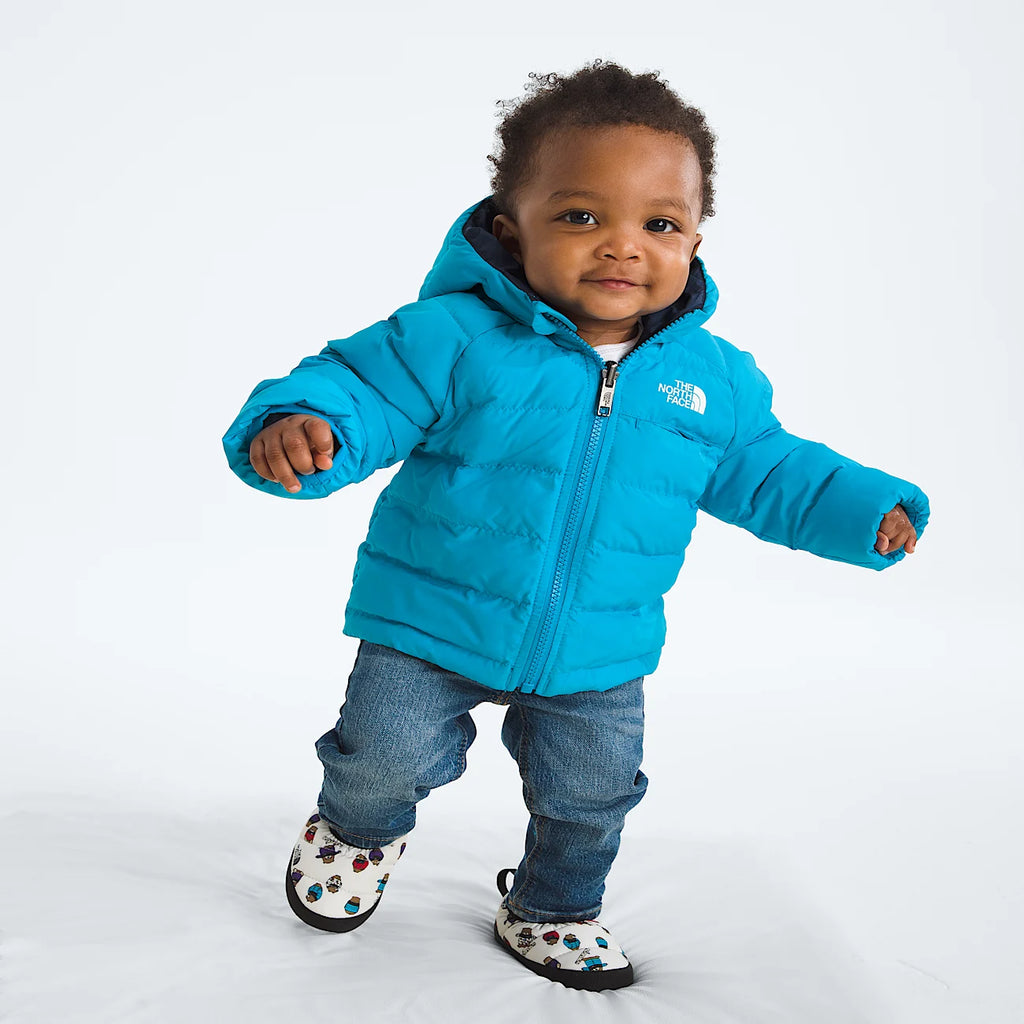 Baby Reversible Hooded Jacket - Blue