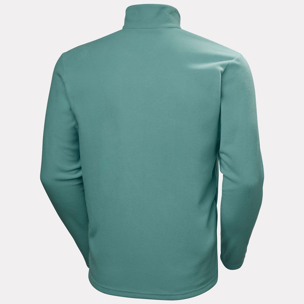 Men's Lightweight Microfleece Jacket - Green