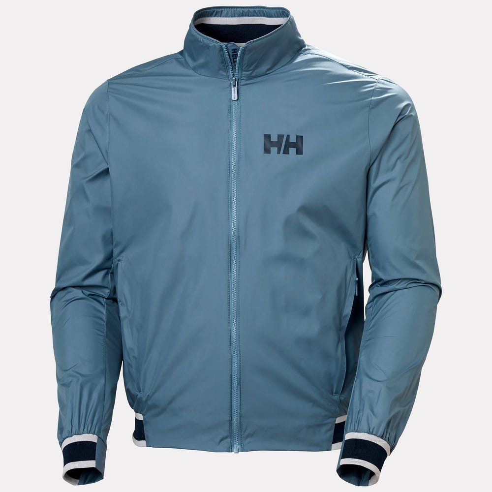 Men's Mesh-Lined Sailing Windbreaker - Navy