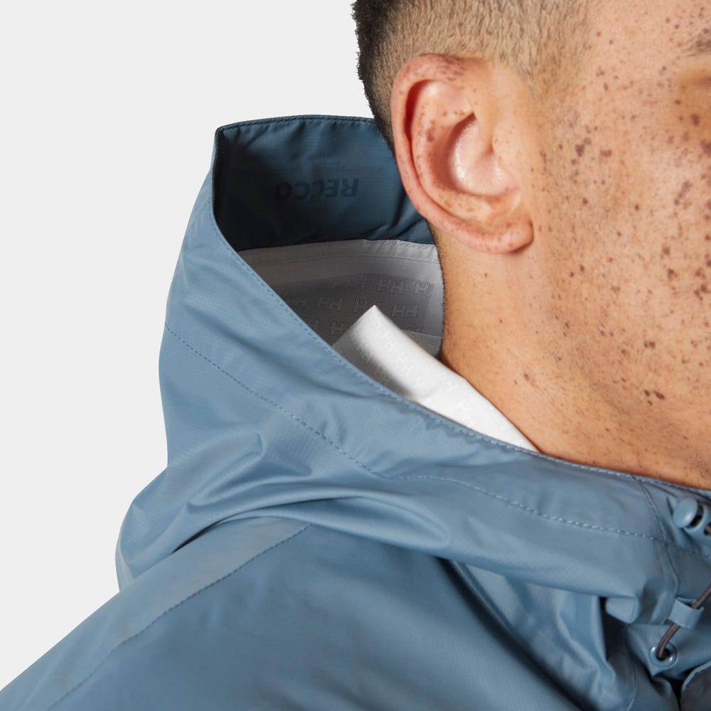 Men's Packable Waterproof Shell Jacket - Green
