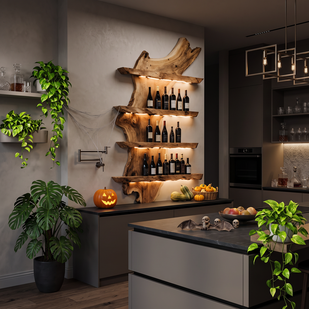 Handcrafted Solid Wood Wine Holder