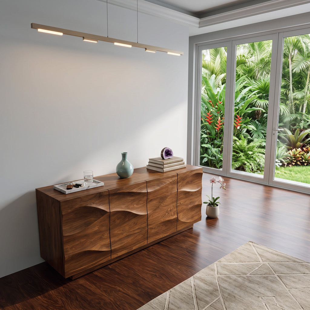 Modern Wave Sideboard
