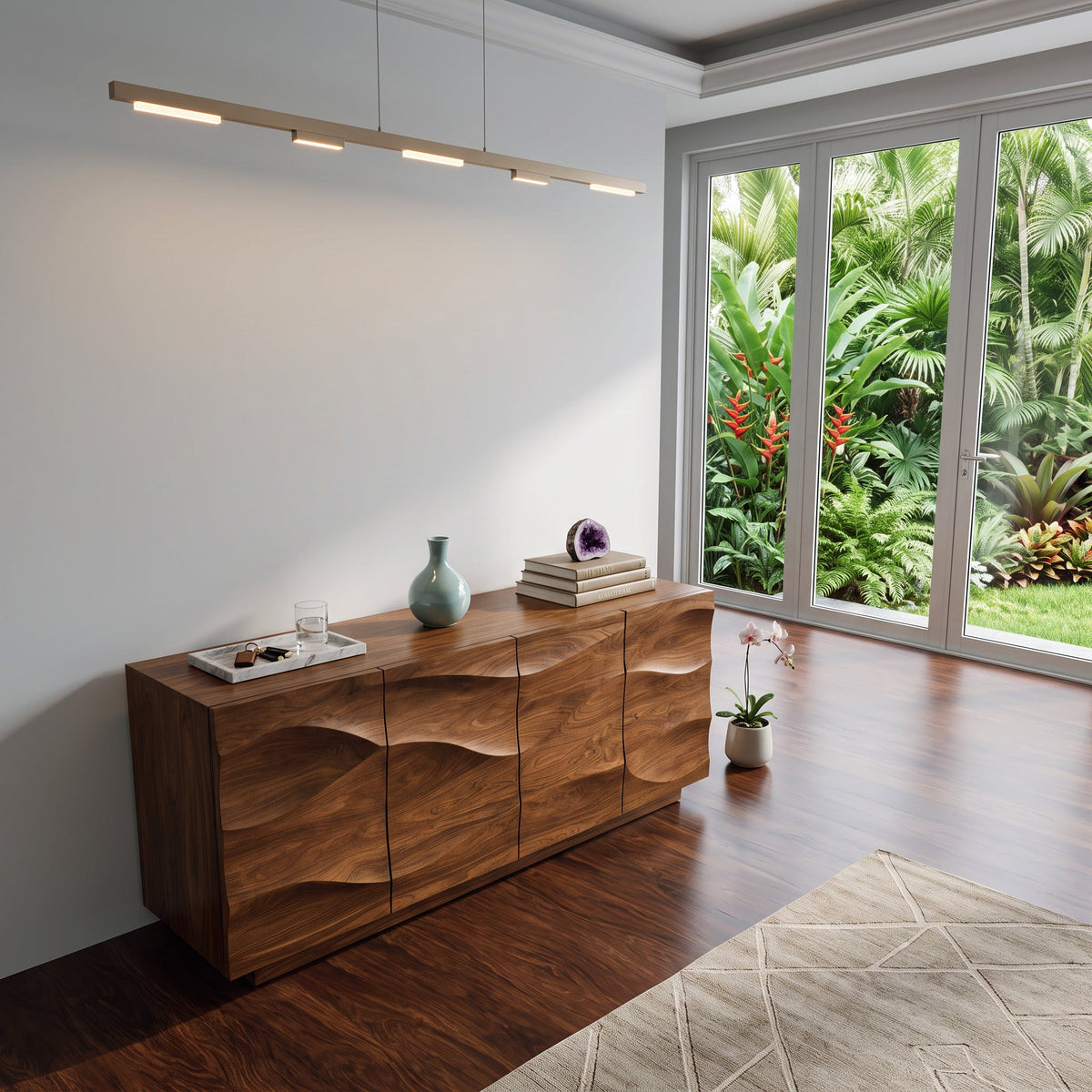 Modern Wave Sideboard