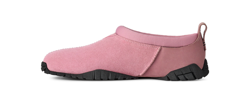 Men's Suede and Nubuck Slip-On Shoe - Olive