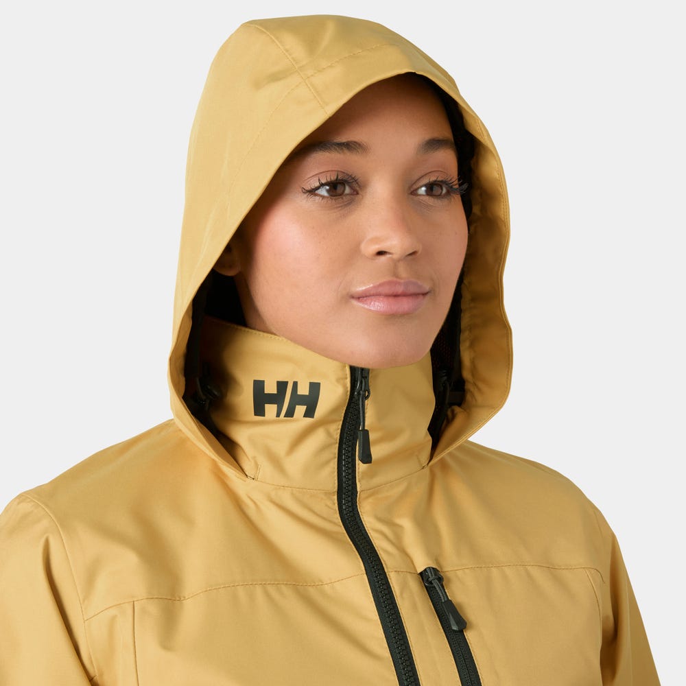 Women's Hooded Sailing Rain Jacket - Black