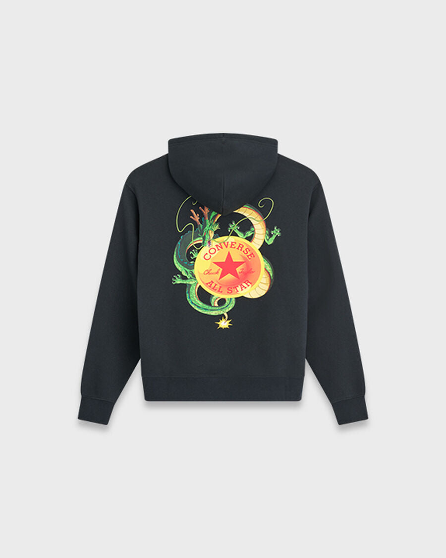 Men's Dragon Character Graphic Pullover Hoodie
