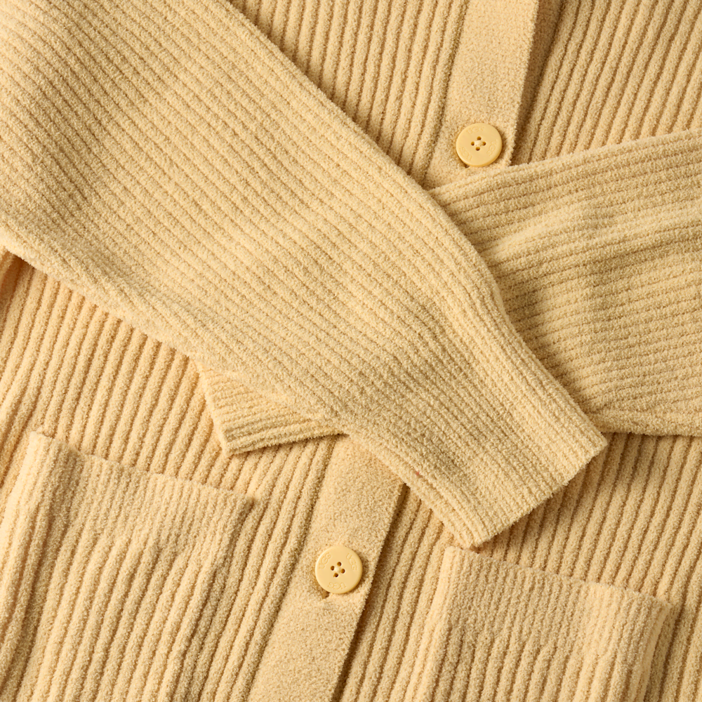 Women's Lightweight Collared Cardigan - Sand