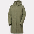 Women's Hooded Raincoat - Green
