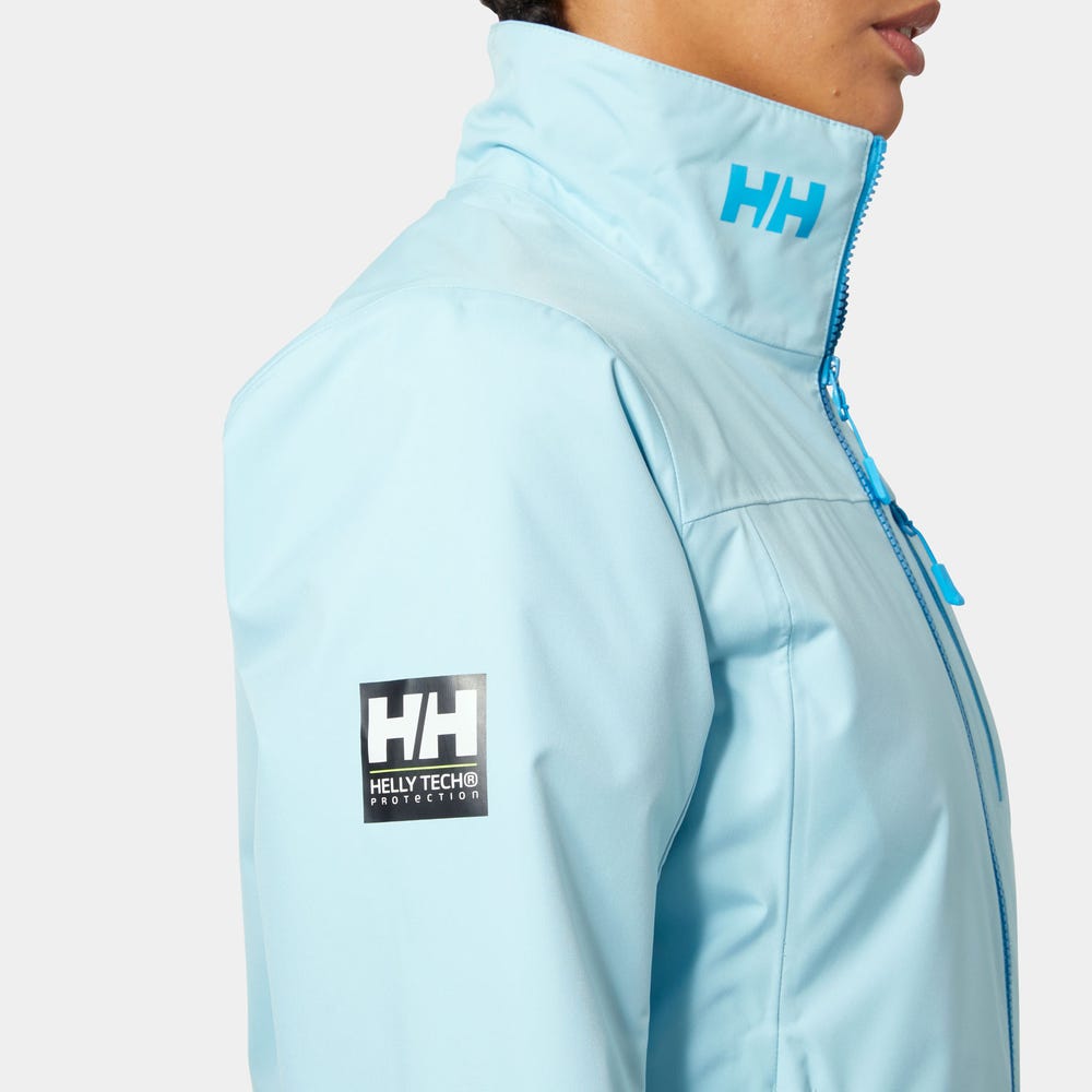 Women's Waterproof Sailing Jacket - Cyan