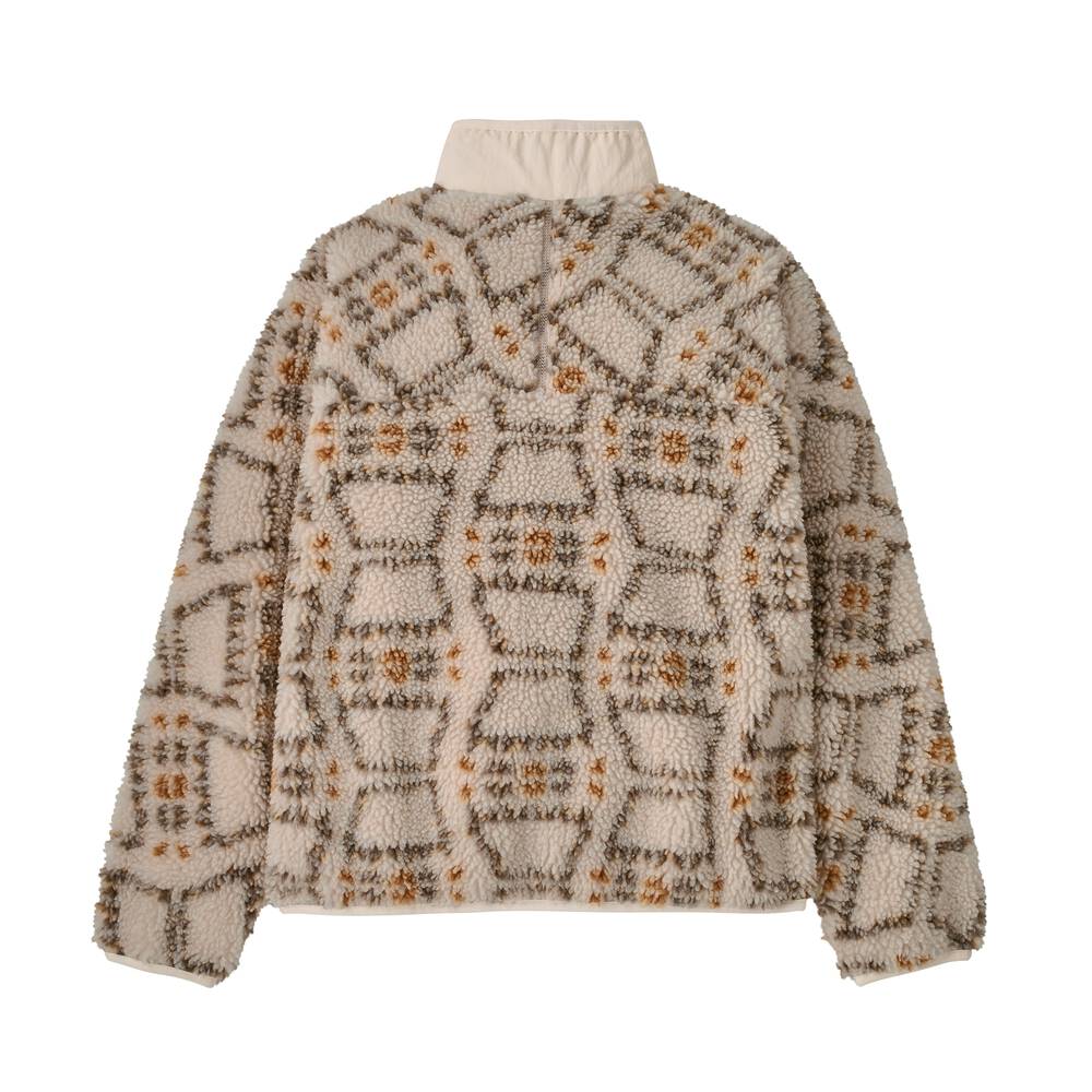 Kids' Windproof Pile Fleece Jacket - Natural