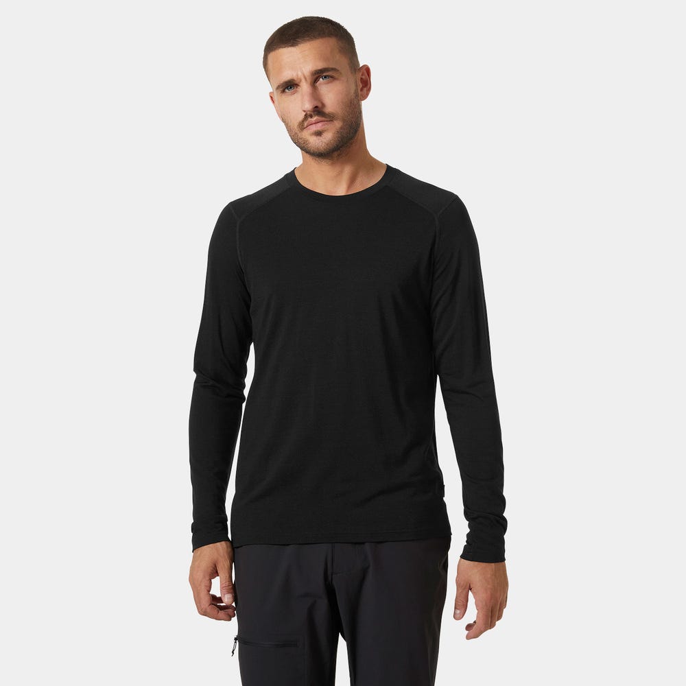 Men's Merino Blend Long Sleeve Base Layer